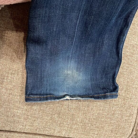 Hudson Mid Rise Bootcut Denim Jeans - Medium Wash with Fading and Whiskering. 26 - Picture 11 of 11